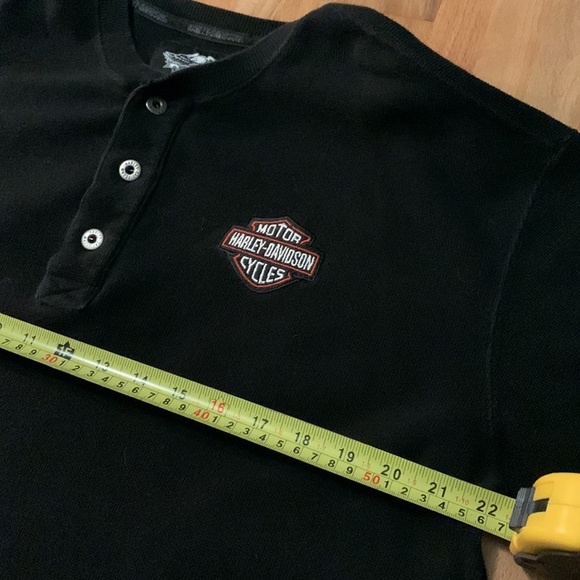 Harley Davidson Henley sweater - Picture 3 of 4